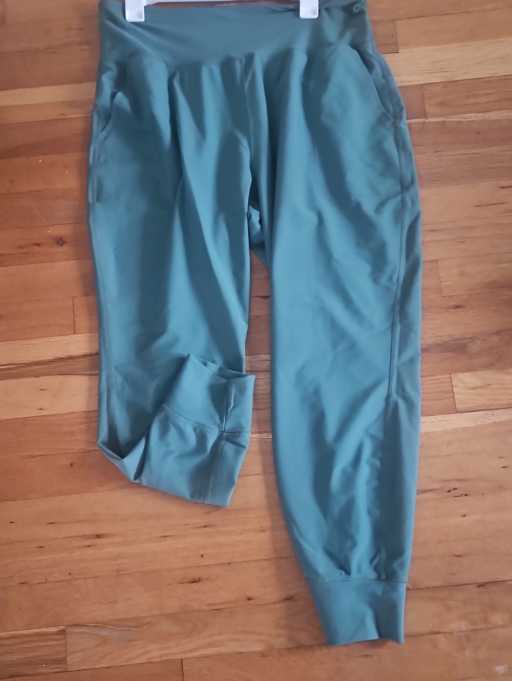 Old Navy Women's Track Joggers in Teal Green
